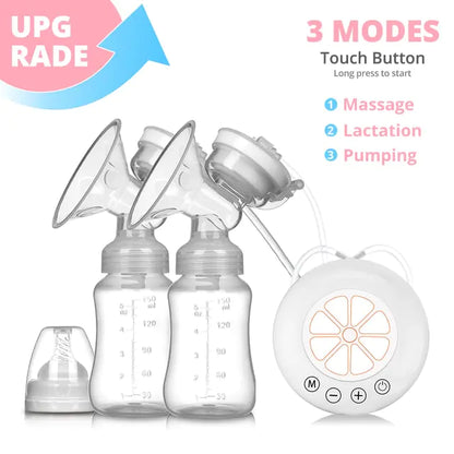 Electric breast pump