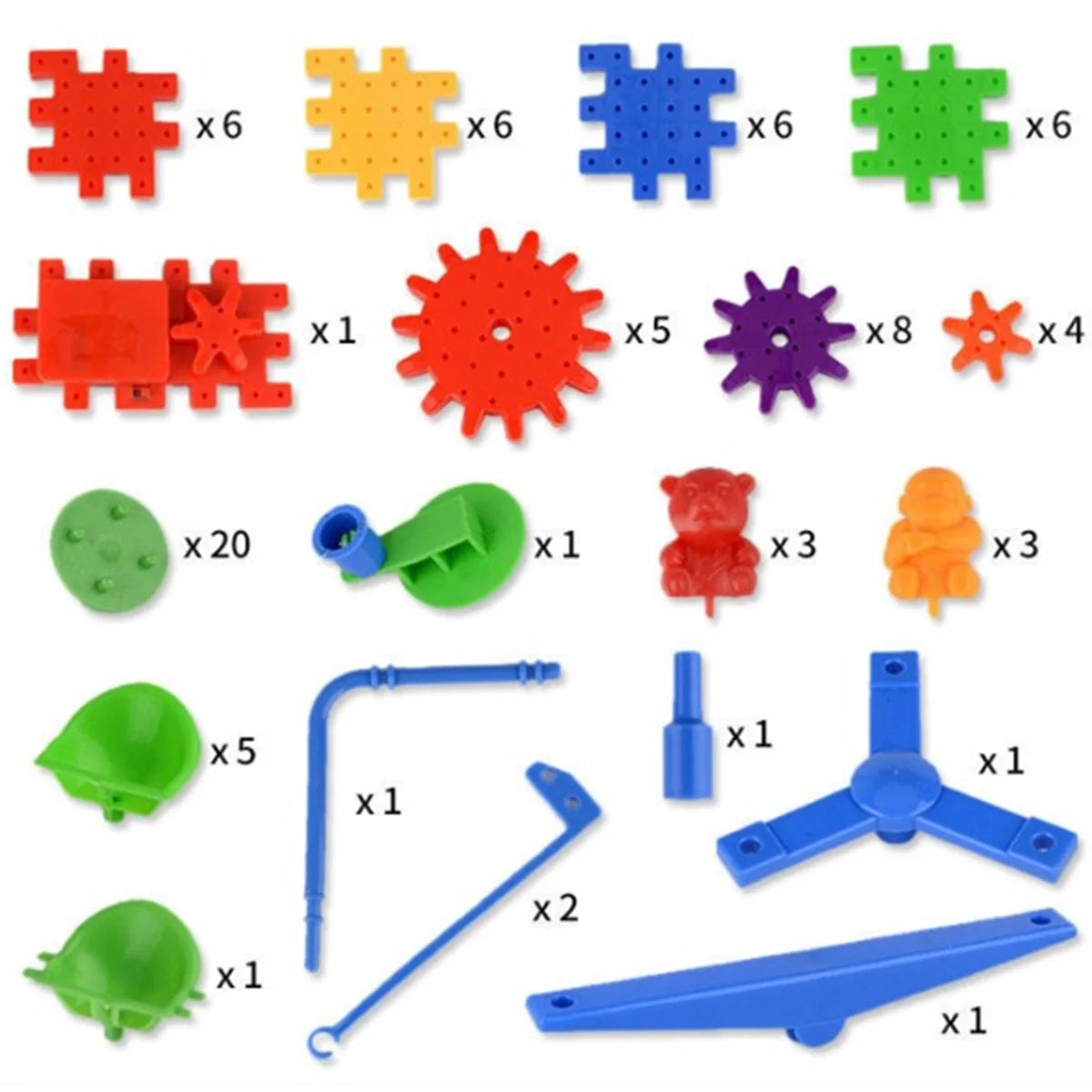 Gear Blocks Educational Toys