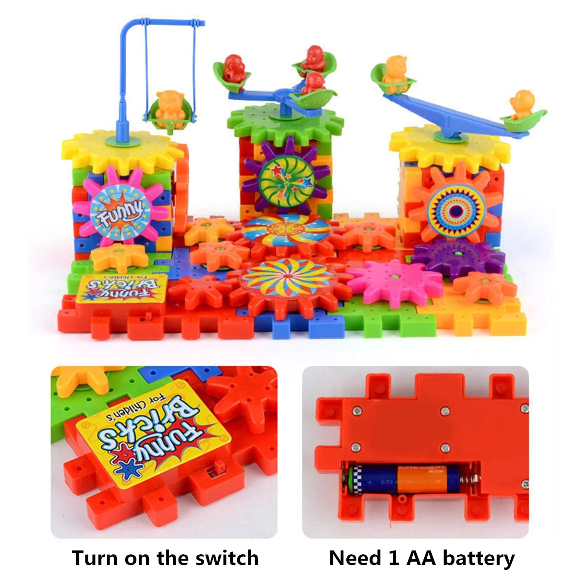 Gear Blocks Educational Toys